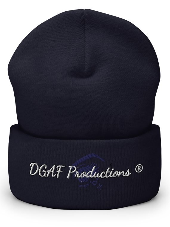 DGAF Productions ® | Embroidered Cuffed Beanie