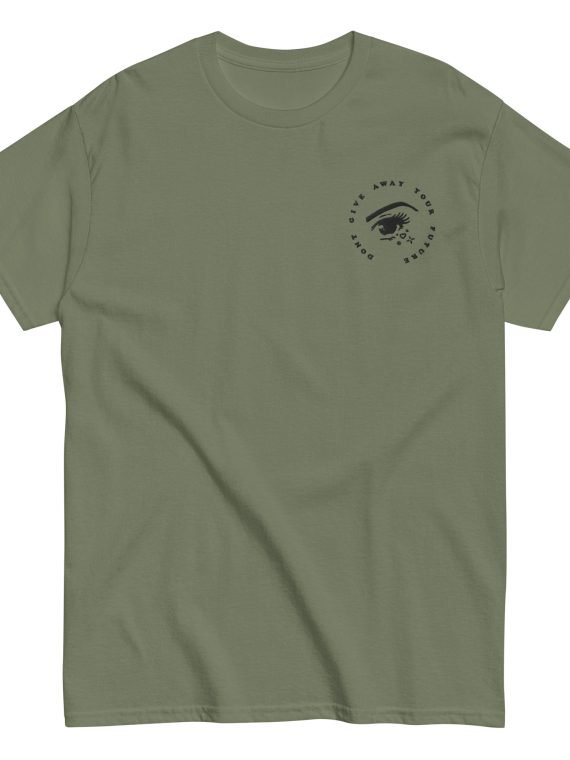 DGAF Productions ® | Don't Give Away Your Future Embroidered Tee