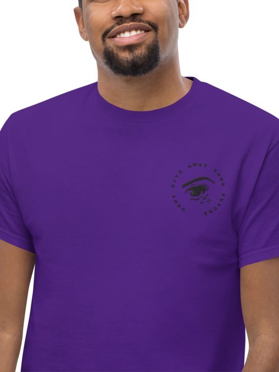 DGAF Productions ® | Don't Give Away Your Future Embroidered Tee