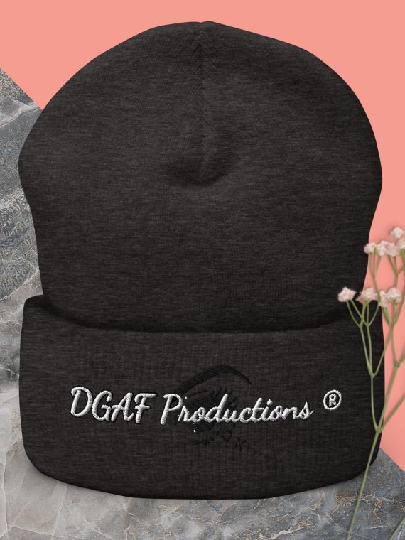 DGAF Productions ® | Embroidered Cuffed Beanie