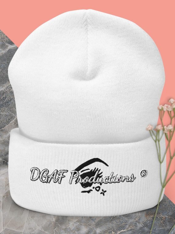 DGAF Productions ® | Embroidered Cuffed Beanie